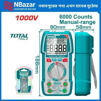 TOTAL Digital multimeter-1000V